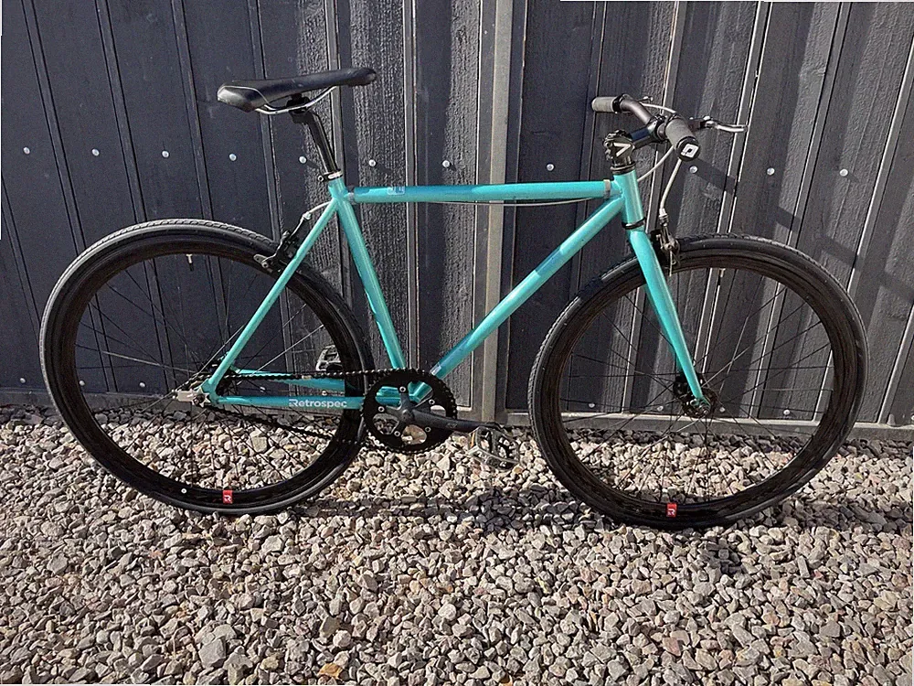 Light fast low maintenance high end custom vintage BMX style single speed fixie