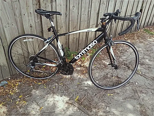 Road Bike Tommaso Imola Endurance alum- Shimano Claris R2000, 24 Speeds, Blk
