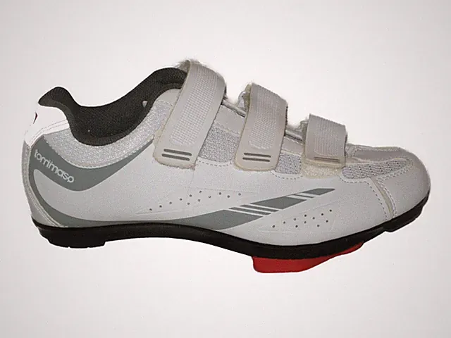 Tommaso Pista 100 Road+Indoor Cycling Shoes Women 6 EUR 36 + Delta Cleats White