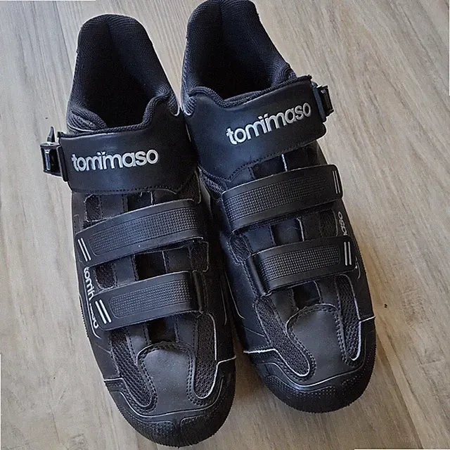 Tommaso Strada 200 Men’s Black Cycling Shoes Size US11.5