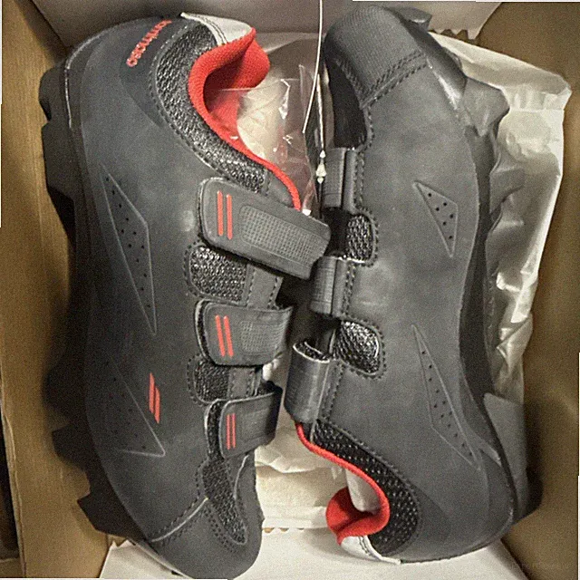 Tommaso Terra 100 Womens SPD MTB Cycling Shoes Black/Red US 8.5 EU 39 New Box