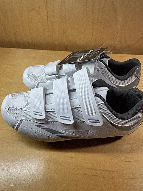 Tommaso Women's Eur 37 US 7 Pista 100 Cycling Shoes White Silver